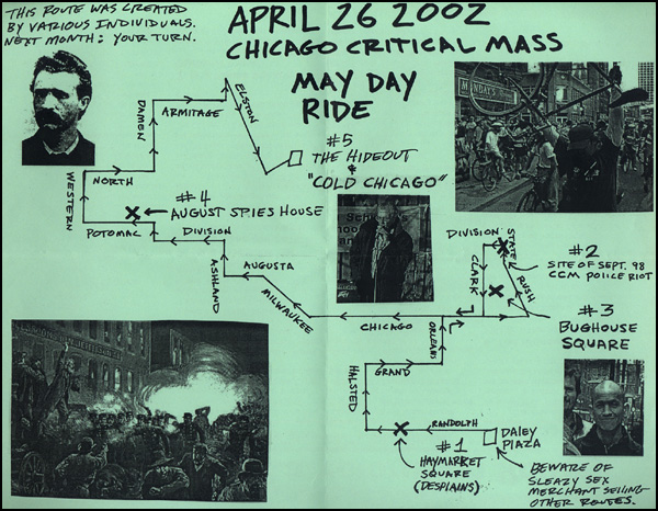 May Day Ride Route Map